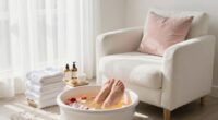 waterless nail salon services