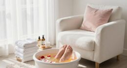 waterless nail salon services