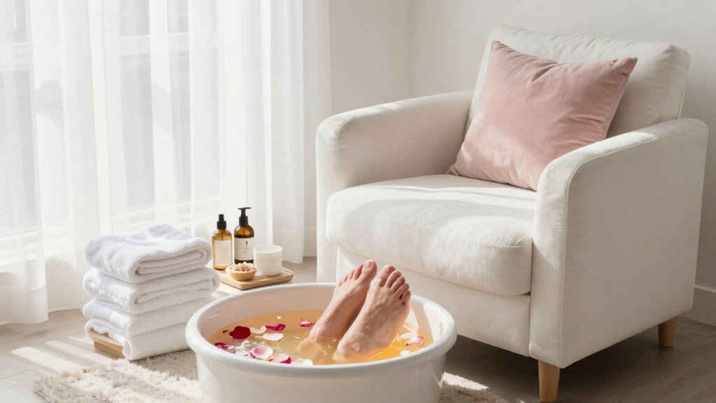 waterless nail salon services