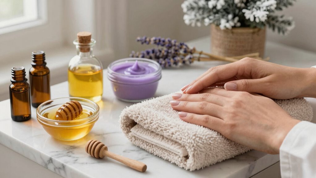 winter hand and nail care