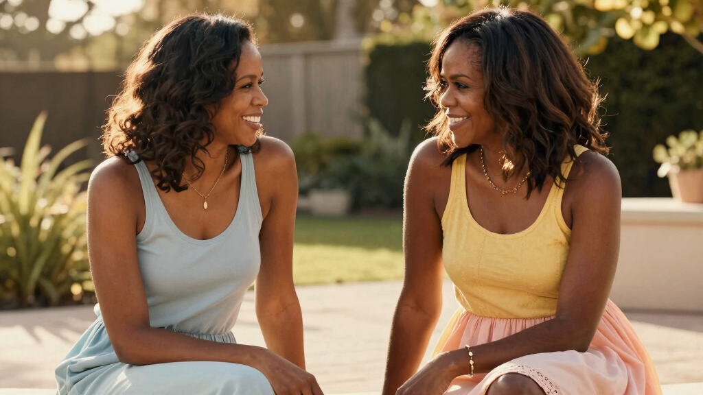 Sasha and Malia Obama Prove the Tank Top and Babydoll Blouse Are Summer Staples