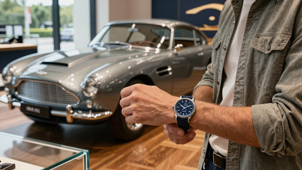 Breitling And Aston Martin Reunite For The Top Time B01 DB5 Tribute