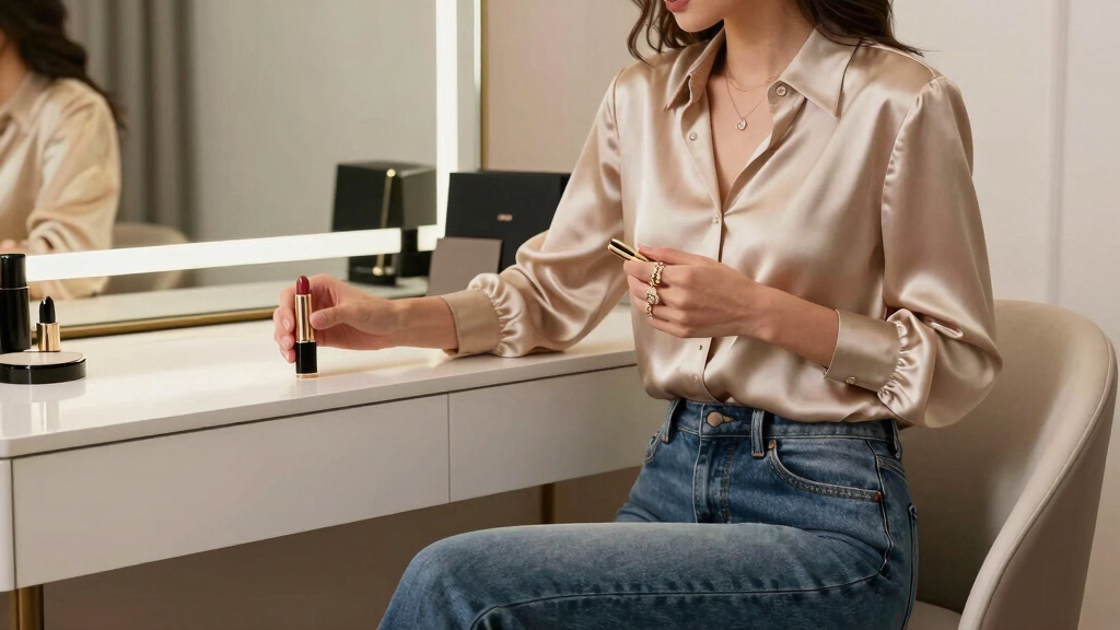 From Paris to London, Here's How Chic European Women Are Wearing a Blouse and Jeans This Summer