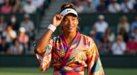 Naomi Osaka wows Wimbledon crowd with kimono-inspired outfit