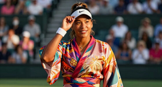 Naomi Osaka wows Wimbledon crowd with kimono-inspired outfit