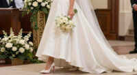 Taylor Swift Walks Down the Aisle in Custom Christian Louboutin Shoes to Marry Travis Kelce