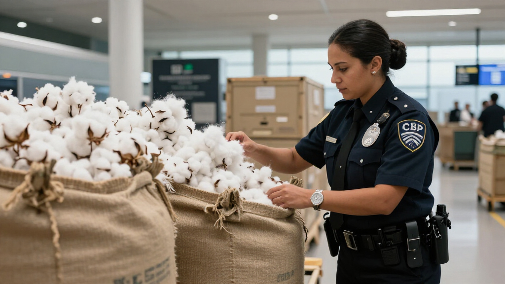 CBP Seizes 440 Pounds Of Unprocessed Cotton At Virginia’s Dulles Airport
