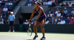 Coco Gauff Kicks Off US Open Run In Custom Navy New Balance Look And A New Colorway Of Her CG2 Signature Shoes