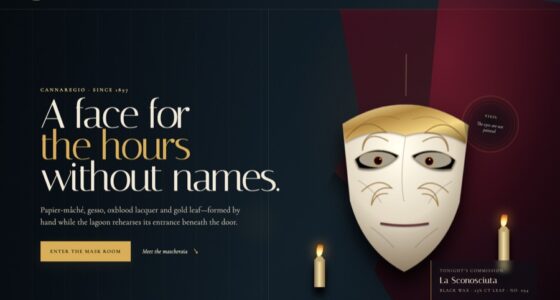 Bottega Maschera — Venetian Masks Above the Tide (FABLE/175)