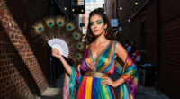 Only Kim Shui Would Hold A Peacock-Inspired Show In An Alleyway