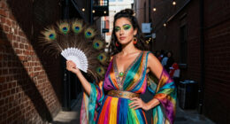 Only Kim Shui Would Hold A Peacock-Inspired Show In An Alleyway
