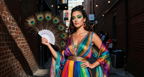 Only Kim Shui Would Hold A Peacock-Inspired Show In An Alleyway