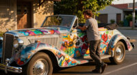 Shepard Fairey Turns A 1937 Packard Into An Art Car