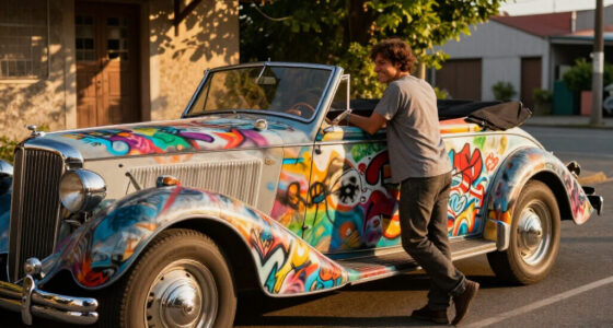 Shepard Fairey Turns A 1937 Packard Into An Art Car