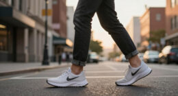 The Nike First Sight Shadow Closes The Trilogy With Sculptural Slip-On Build In "Light Crimson/Metallic Silver"