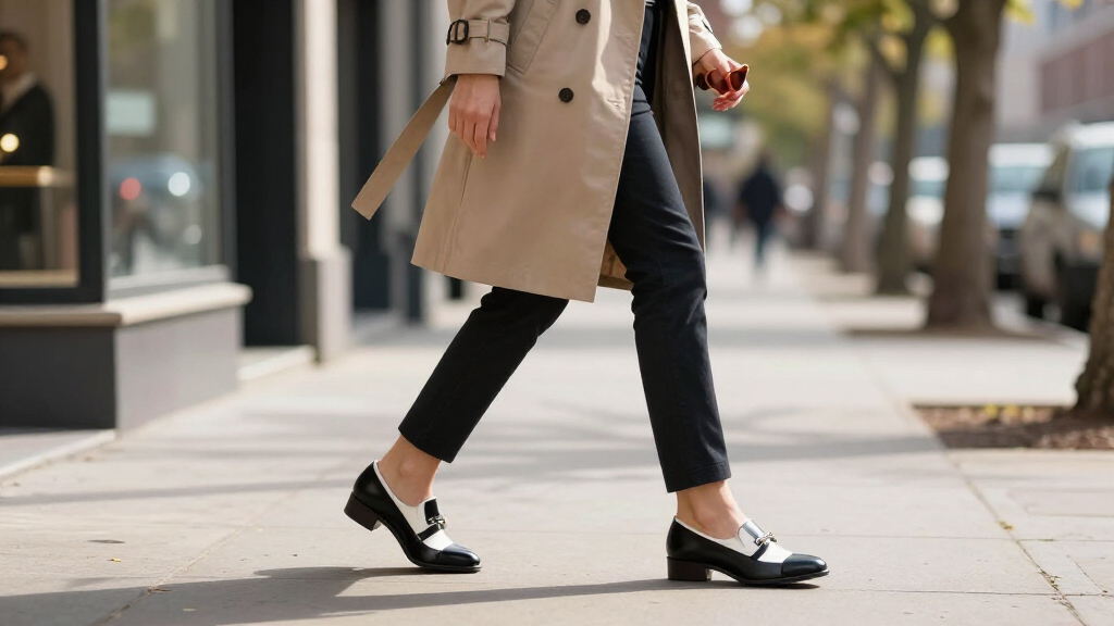 Two-Tone Shoes Will Always Be Elegant