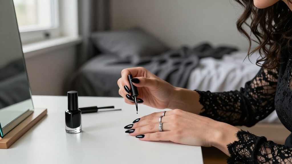Coven Nails Are The Quiet Way To Lean Into Your Dark Witch Era