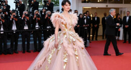 Elle Fanning's Over-the-Top 'Hunger Games' Premiere Dress Would Make Effie Proud